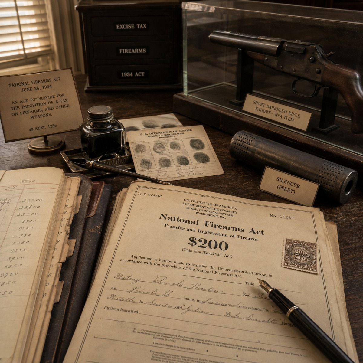 The National Firearms Act of 1934 was built on the federal taxing power